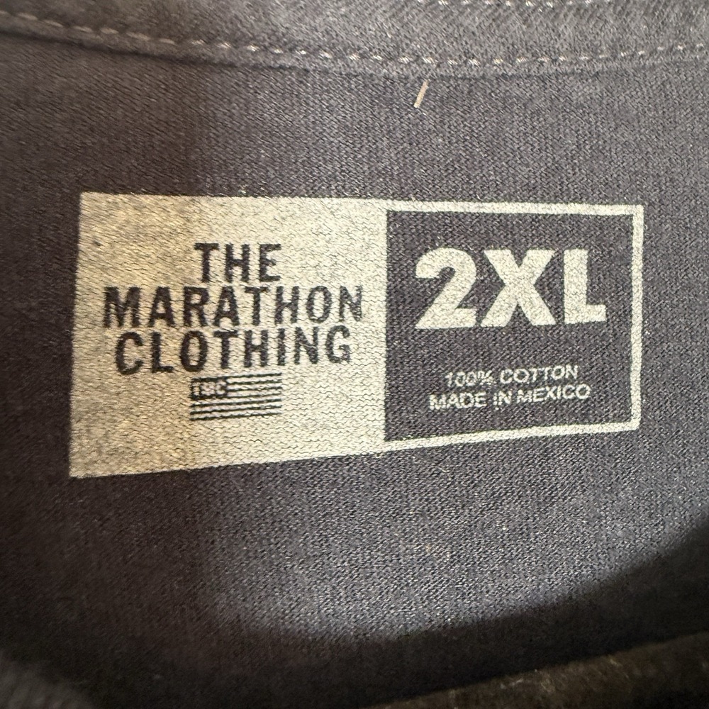 The Marathon Clothing Crenshaw Graphic T Shirt Blue TMC Nipsey Rap Mens 2XL - Picture 3 of 8